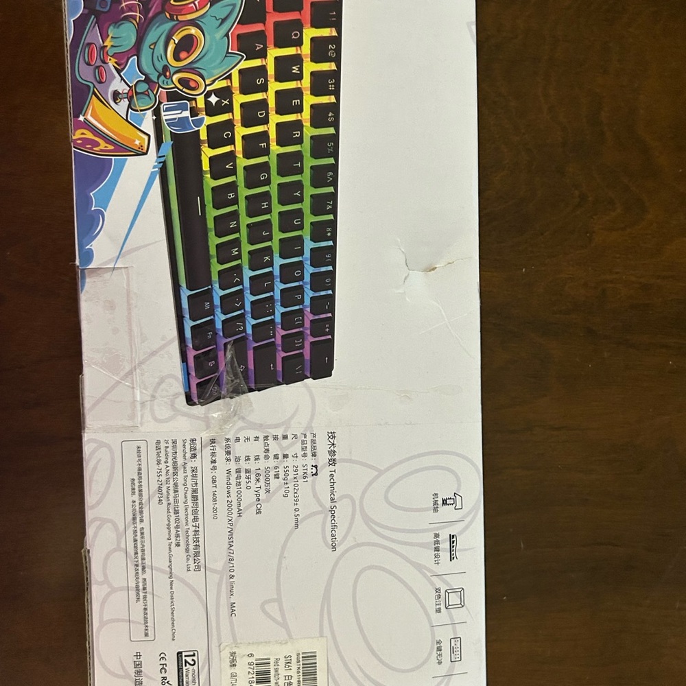 Gaming Keyboard RK RK61 - Picture 2 of 5